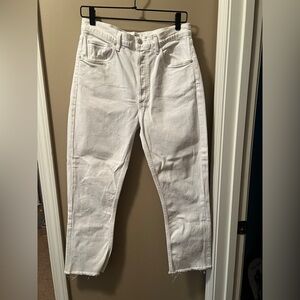 Agolde White Jeans Size 30